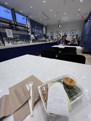 The scene  at SLC - Vessel Kitchen - Concourse A in Salt Lake City