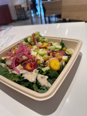 Superfood Salad #Veganuary at SLC - Vessel Kitchen - Concourse A in Salt Lake City