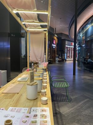 Outside shopping area   at Good Cha in Bangkok