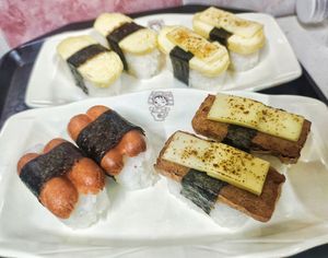 Assorted sushi at YC VEGE HUT - 藝中坊 in Johor Bahru