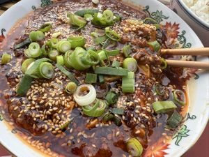 Vegan Mao Pao Tofu   at Sichuan Szczecin in Szczecin