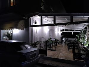 Entrance at Nia Garden Restaurant in Kefalonia