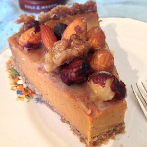 Maple nut sweet potato pie at The House of Donkey in Adelaide