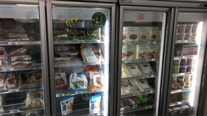 Freezer stuff at Everything Vegan in Goodwood