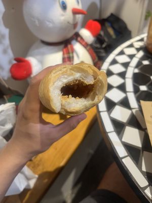 vegan butter & sugar banh mi (peanut butter)  at Bánh Mì Xanh in Ho Chi Minh City