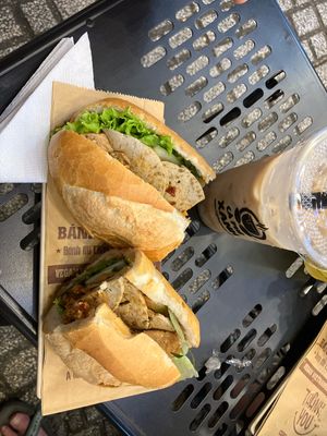 Special bánh mi  at Bánh Mì Xanh in Ho Chi Minh City
