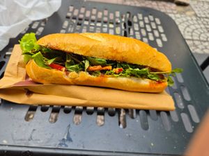 Spicy tofu at Bánh Mì Xanh in Ho Chi Minh City