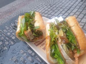 Mixed bánh mì - 7/10 at Bánh Mì Xanh in Ho Chi Minh City