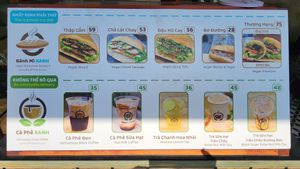  at Bánh Mì Xanh in Ho Chi Minh City