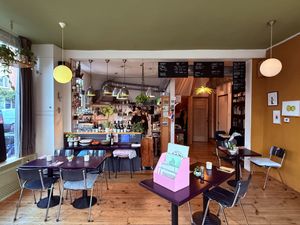 A cosy interior   at Symbiose in The Hague