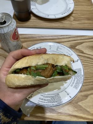 Bahn Mi and good beer  at Bánh mì Bà Ba Kawagoe - バインミーバーバー川越店 in Kawagoe