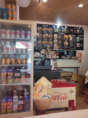 It's small inside at Bánh mì Bà Ba Kawagoe - バインミーバーバー川越店 in Kawagoe