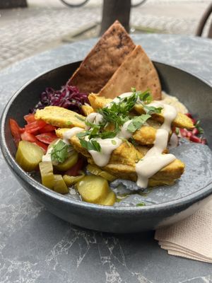   at The Hummus Bar in Hamburg