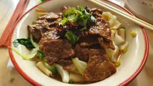 Soy Soy Noodles at CYN CYN Handpulled Noodles in Hamburg