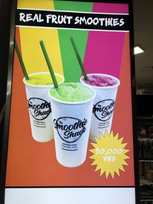   at The Smoothie Shack in Hanoi