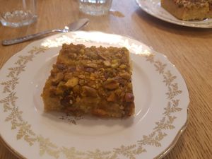 Gâteau aux pistaches at Alsoufi in Chalon-sur-saone