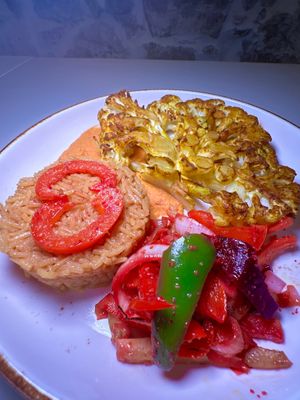 Pannang Coliflour at La Villa de Dolly & Parton in Algeciras