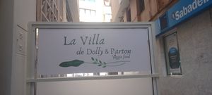 Their sign at La Villa de Dolly & Parton in Algeciras