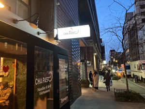 Front at Cha Pa's Noodles and Grill in New York City