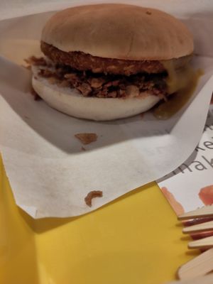 Bicky Burger at Frituur Tervuurse Poort in Leuven