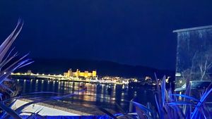 Terrace view at Quay Hotel & Spa in Conwy