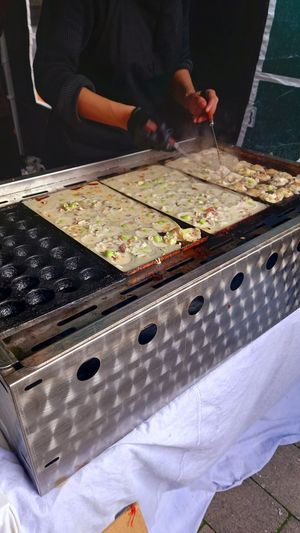 veggiyaki in the making at Matsuri Streetfood in Remscheid