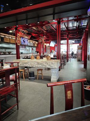 Inside at Shangzhai Leizhali Noodle Restaurant - 尚寨嫽扎咧面馆(钟楼店) in Xian