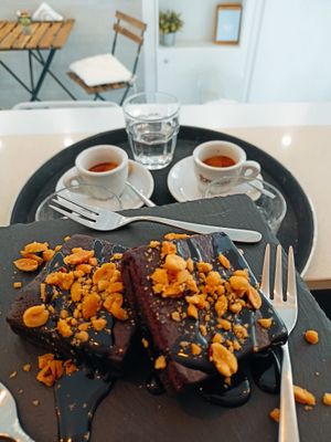 Brownie senza glutine  at Marea in Ischia
