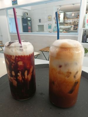  American Iced coffee !  at Marea in Ischia