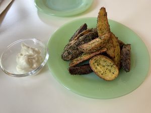 Seaweed potatoe fries  at F LIFE  in Veldhoven