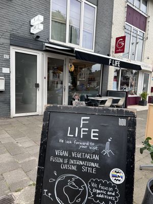 Street parking in frontt of  at F LIFE  in Veldhoven