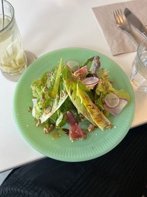 Salad for noodle dish   at F LIFE  in Veldhoven