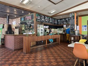   at Roots Cafe in Hakuba