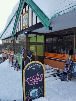roots cafe at Roots Cafe in Hakuba