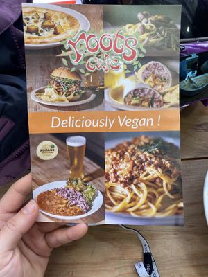 Fully vegan cafe!!  at Roots Cafe in Hakuba
