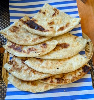 Roti at Giggling Squid - St David's in Cardiff