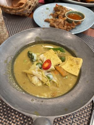 Thai green curry | June 2025  at Giggling Squid - St David's in Cardiff