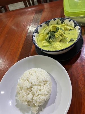 Grünes Curry   at Grandma's Kitchen in Koh Phangan