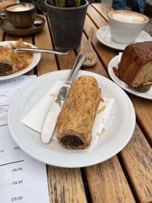 Apple, Parsnips And Sage Sausage Roll  at Saltmarsh Farmhouse in Seaford