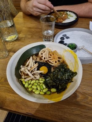 AF ramen at Vegan AF Ramen in Brno