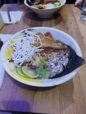 Coriander #Veganuary at Vegan AF Ramen in Brno