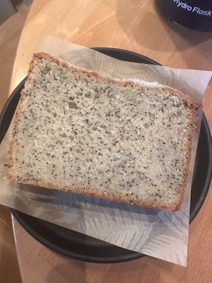 Lemon poppy seed cake  at Silver Fern in Minneapolis