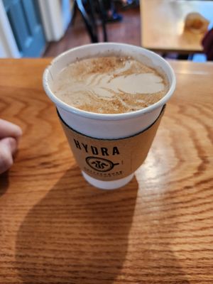 Chai late at Hydra Coffeehouse in Rochester