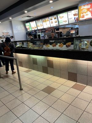 Order and Prep Area  at Harvey's  in Ottawa