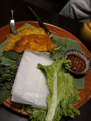 Pancake at Son Hoian in Quang Nam