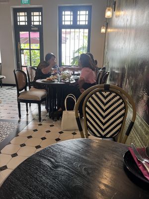 Seating   at Kunthaville in Central Singapore