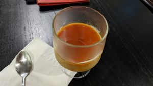 Wattalapam (dessert) at Kunthaville in Central Singapore