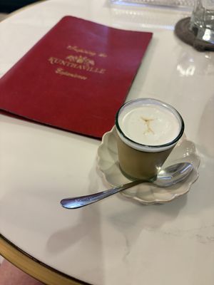 Dessert - a vegan take on a Sri Lankan classic   at Kunthaville in Central Singapore