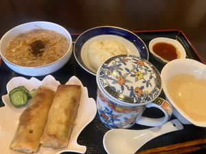 Lunch set yummy!! at Nyurinen in Ritto