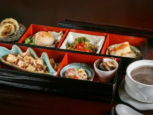 Lunch set deluxe!!  at Nyurinen in Ritto